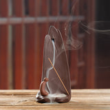 Porte-Encens "Le Souffle Zen" | Céramique Émaillée, Effet Cascade