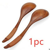 Cuillère "L'Essentiel Courbé" | Bois de Phoebe Naturel, Rituel du Thé & Miel