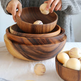 Le Set de Bols en Bois "La Table Naturelle"