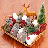 Kit Calendrier de l'Avent "Le Rituel Suspendu" | Toile de Lin Naturelle, DIY Réutilisable