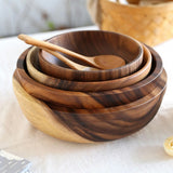 Le Set de Bols en Bois "La Table Naturelle"