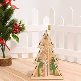 Ornement Lumineux "La Silhouette Tranquille" | Bois Naturel et LED, Ambiance Hygge