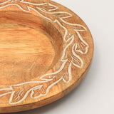 Assiette de Présentation "Héritage" en Bois Massif